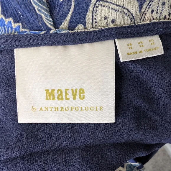 💘 MAEVE Anthropologie Mariposa Cold Shoulder Blouse - Picture 5 of 8